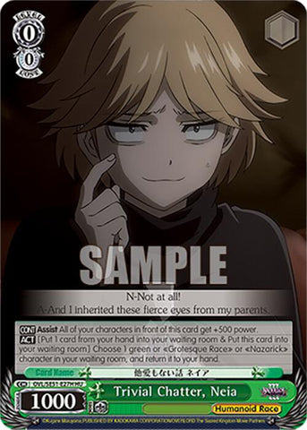 Trivial Chatter, Neia (OVL/SE51-E27H HU) [Nazarick: Tomb of the Undead Vol.3 Extra Booster]
