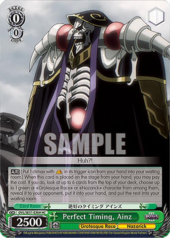 Perfect Timing, Ainz (OVL/SE51-E36H HC) [Nazarick: Tomb of the Undead Vol.3 Extra Booster]
