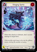 Stinging Sprite (Yellow) [OMN057] (Omens of the Third Age)  Rainbow Foil
