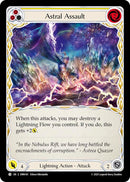 Astral Assault (Yellow) [OMN161] (Omens of the Third Age)  Rainbow Foil