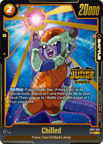 Chilled (Judge Pack 05 - Event Judge) [Fusion World Tournament Cards]