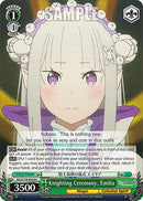 Knighting Ceremony, Emilia (RZ/S116-E034) [Re:ZERO -Starting Life in Another World- Vol.3]