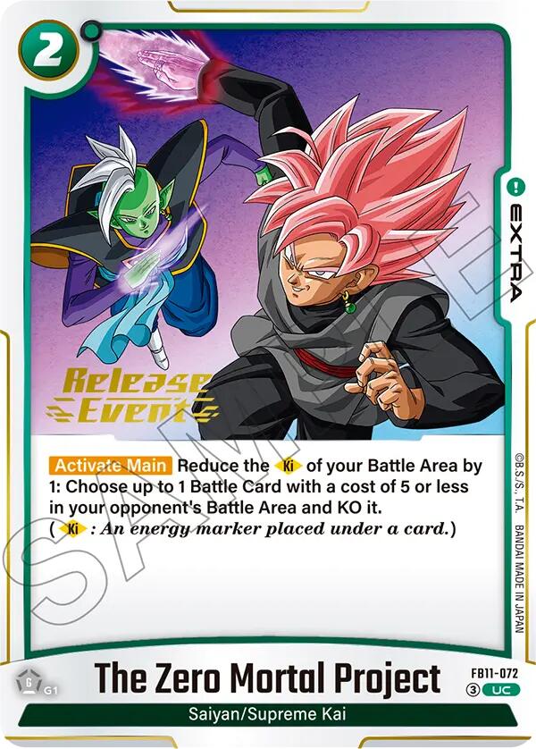 The Zero Mortal Project [Brightness of Hope Release Event Cards]