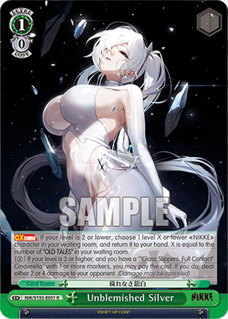 Unblemished Silver (NIK/S135-E051) [GODDESS OF VICTORY: NIKKE Vol.2]