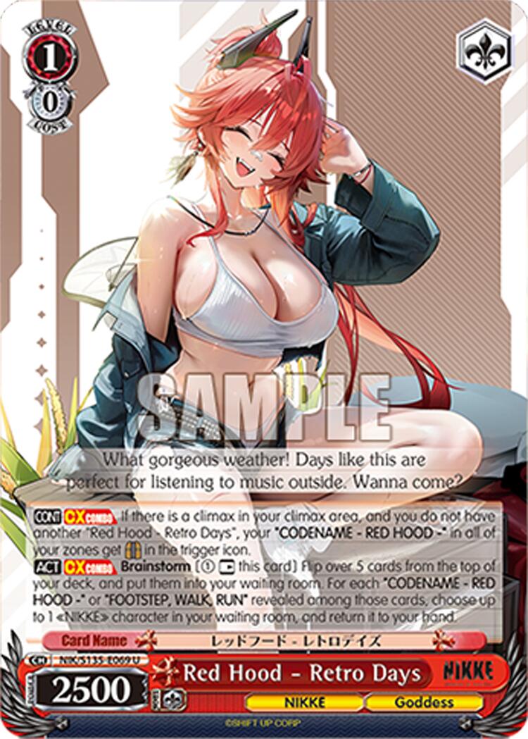 Red Hood - Retro Days (NIK/S135-E069) [GODDESS OF VICTORY: NIKKE Vol.2]