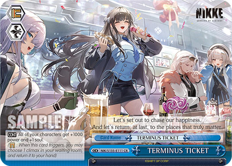 TERMINUS TICKET (NIK/S135-E111) [GODDESS OF VICTORY: NIKKE Vol.2]
