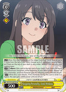 Easygoing Personality, Uzuki Hirokawa (SR) (SBY/W136-E015S) [Rascal Does Not Dream of Santa Claus]