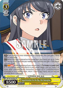 Superintendent for the Day, Mai Sakurajima (SR) (SBY/W136-E020S) [Rascal Does Not Dream of Santa Claus]