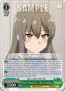 First Worries, Rio Futaba (SR) (SBY/W136-E031S) [Rascal Does Not Dream of Santa Claus]