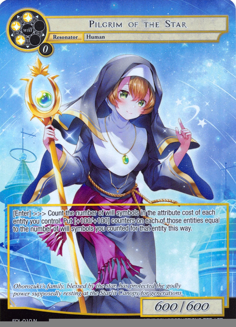 Pilgrim of the Star (Full Art) (EDL-010) [The Epic of the Dragon Lord]