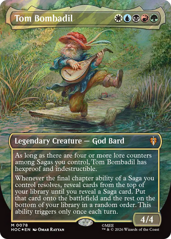 Tom Bombadil (Borderless) (Surge Foil) [The Hobbit]