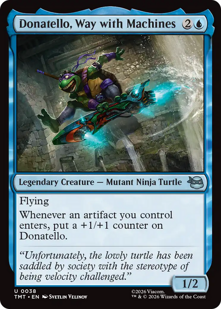 Donatello, Way with Machines [Teenage Mutant Ninja Turtles]
