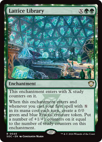 Lattice Library [Secrets of Strixhaven Commander]