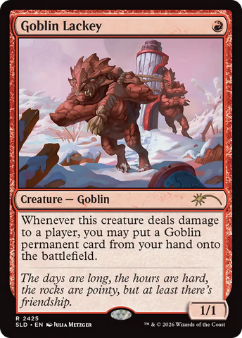 Goblin Lackey (2425) [Secret Lair Drop Series]