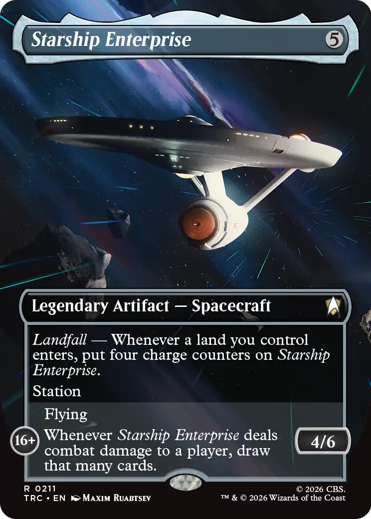 Starship Enterprise (Borderless) [Star Trek Commander]