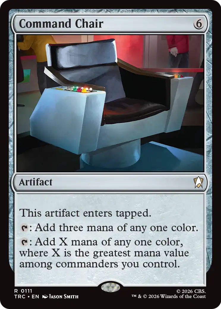 Command Chair (Surge Foil) [Star Trek Commander]
