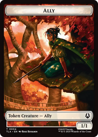Ally (0004) // Spirit Double-Sided Token [Avatar: The Last Airbender Tokens]