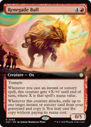 Renegade Bull (Extended Art) [Secrets of Strixhaven Commander]