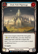 Dusk Path Pilgrimage (Blue) [MON112-RF] 1st Edition Rainbow Foil