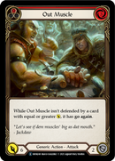 Out Muscle (Red) [U-MON248-RF] Unlimited Rainbow Foil