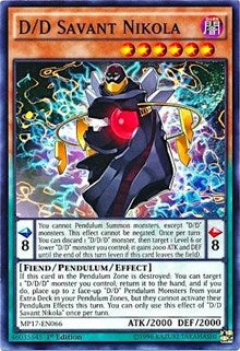D/D Savant Nikola [MP17-EN066] Common