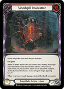 Bloodspill Invocation (Red) [U-ARC106] Unlimited Rainbow Foil