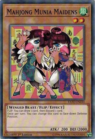 Mahjong Munia Maidens [EXFO-EN030] Common