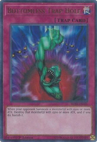 Bottomless Trap Hole [BLRR-EN101] Ultra Rare