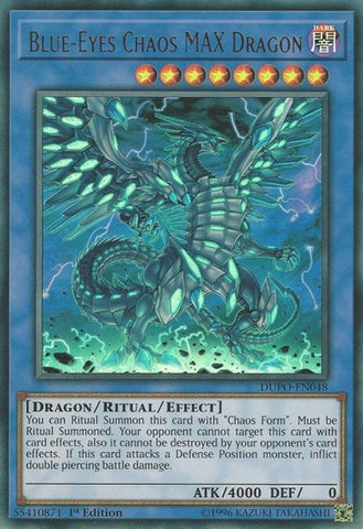 Blue-Eyes Chaos MAX Dragon [DUPO-EN048] Ultra Rare