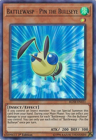 Battlewasp - Pin the Bullseye [BLHR-EN031] Ultra Rare