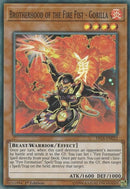 Brotherhood of the Fire Fist - Gorilla [FIGA-EN022] Super Rare