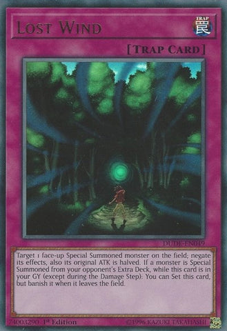 Lost Wind [DUDE-EN049] Ultra Rare