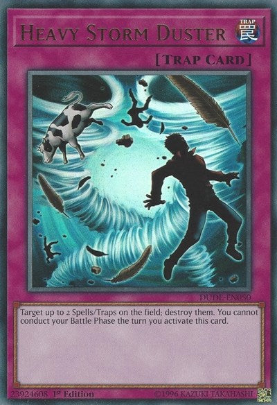 Heavy Storm Duster [DUDE-EN050] Ultra Rare