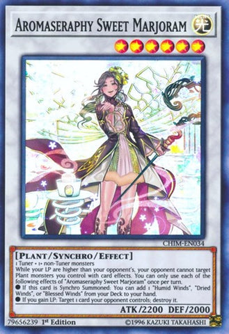 Aromaseraphy Sweet Marjoram [CHIM-EN034] Super Rare