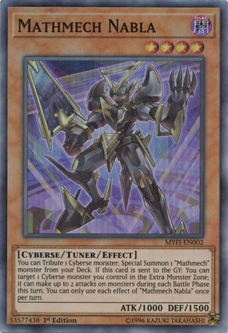 Mathmech Nabla [MYFI-EN002] Super Rare