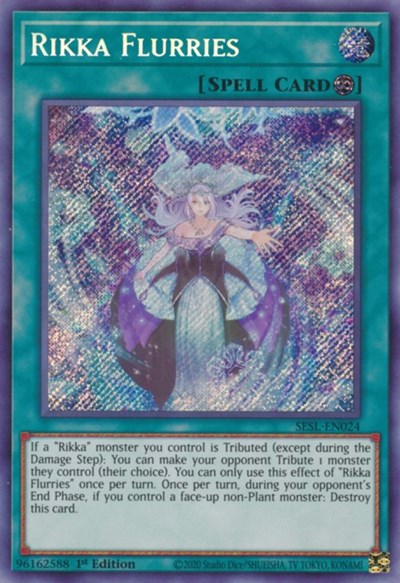 Rikka Flurries [SESL-EN024] Secret Rare