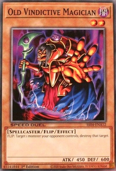 Old Vindictive Magician [SS04-ENA12] Common