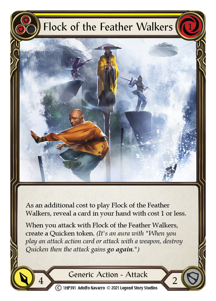Flock of the Feather Walkers (Yellow) [1HP391]