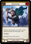 Minnowism (Yellow) [MON297-RF] 1st Edition Rainbow Foil