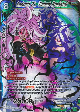 android 21 dragon ball super card game BM10-CP4 Android 21 CP (2021) main image 0