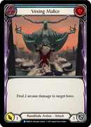 Vexing Malice (Blue) [MON234-RF] 1st Edition Rainbow Foil