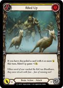 Riled Up (Yellow) [U-CRU017-RF] Unlimited Rainbow Foil