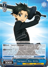 Spriggan Boy, Kirito (SAO/S26-E065S SR) [Sword Art Online Vol.2]