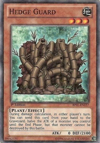 Hedge Guard [BP01-EN157] Starfoil Rare