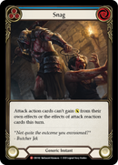 Snag [CRU182] 1st Edition Rainbow Foil