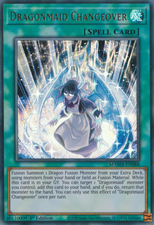 dragon maid yugioh cards House Dragonmaid (alternate Art) | Secret Rare | Orica PROXY