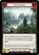 Seek Horizon (Red) [U-MON251-RF] Unlimited Rainbow Foil