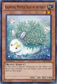 Kalantosa, Mystical Beast of the Forest [LVAL-EN036] Common