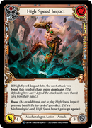 High Speed Impact (Red) [U-CRU106-RF] Unlimited Rainbow Foil