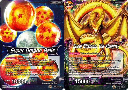 shenron dragon ball super card game Super Dragon Balls // Super Shenron, the Almighty (BT6-106) [Destroyer